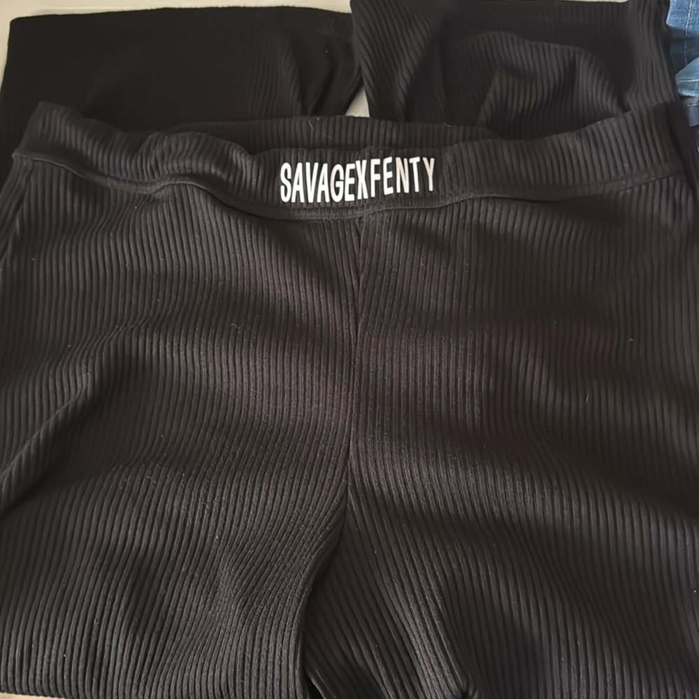 Wide leg lounge pant from savage fenty
